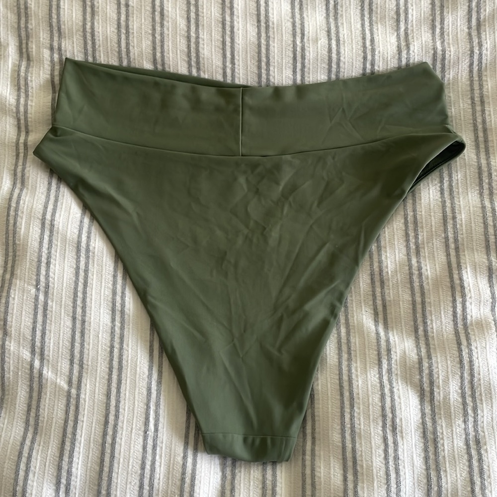 Aerie high cut cheeky bikini bottoms - Picture 2 of 2